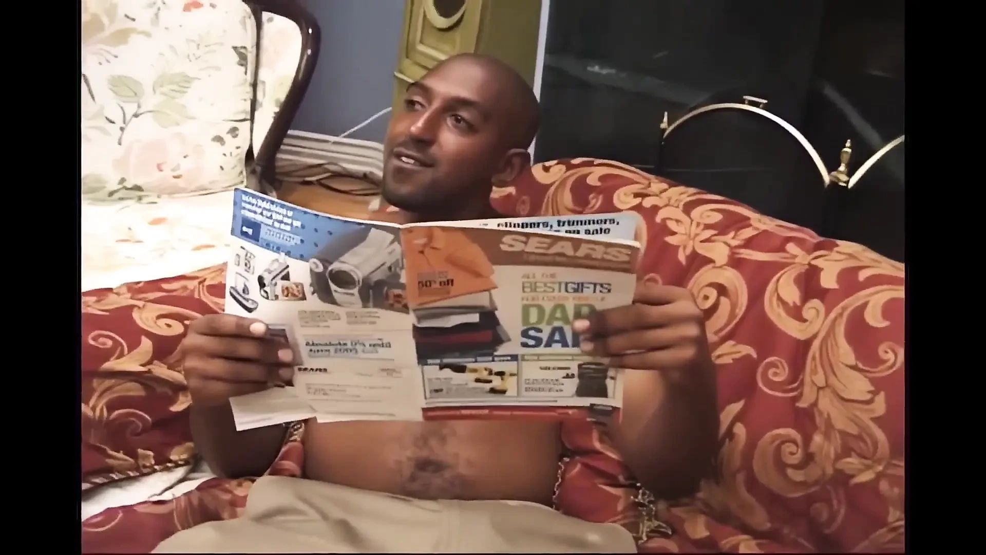 A Beautiful Pig with Two Cocks to Suck