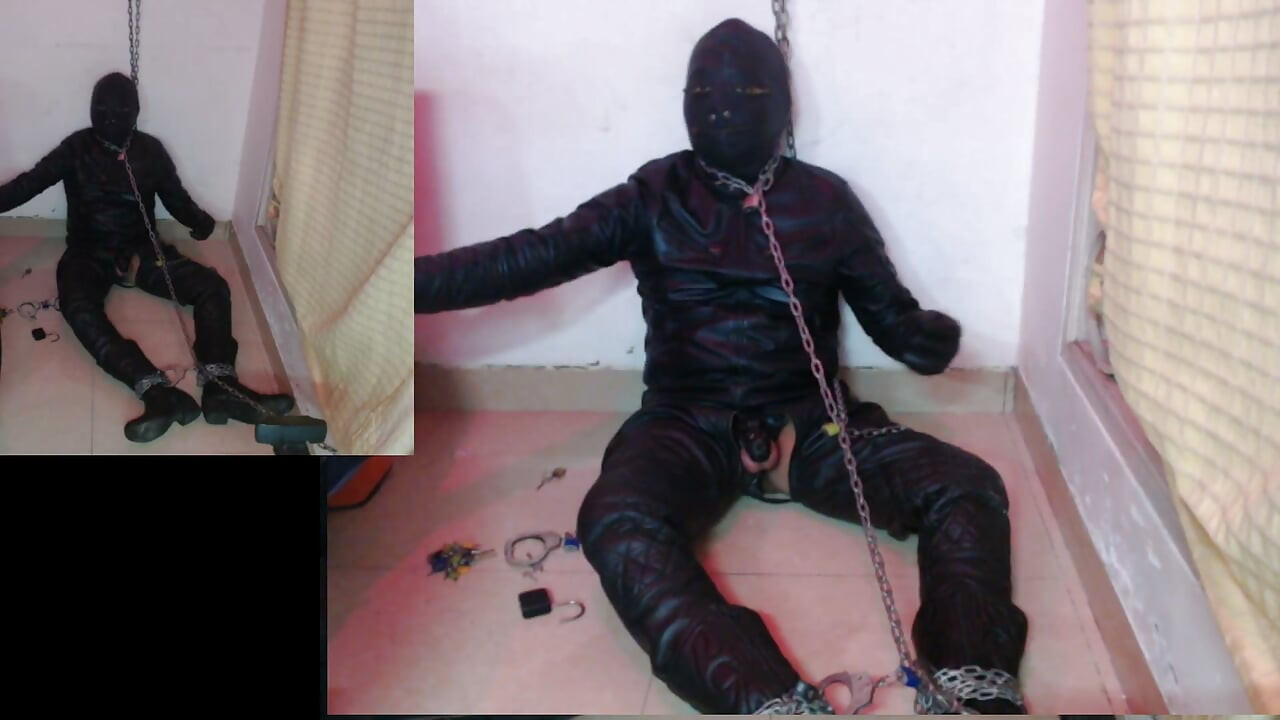 Self Bondage Gay Leather