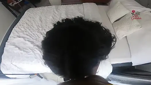 POV Doggy Gone Wild with This Huge Ebony Ass