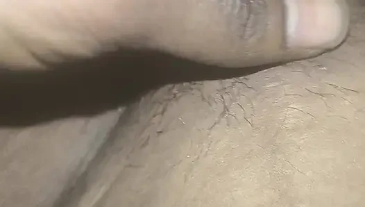 Sıkı amına siyah toprak soktu
