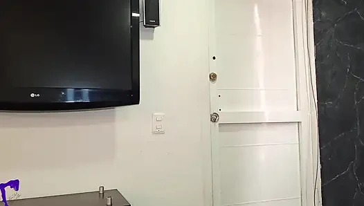 Hot Stranger Latina Knocks on Wrong Apartment, Gets Penetrated, Ends in Cum on Tits