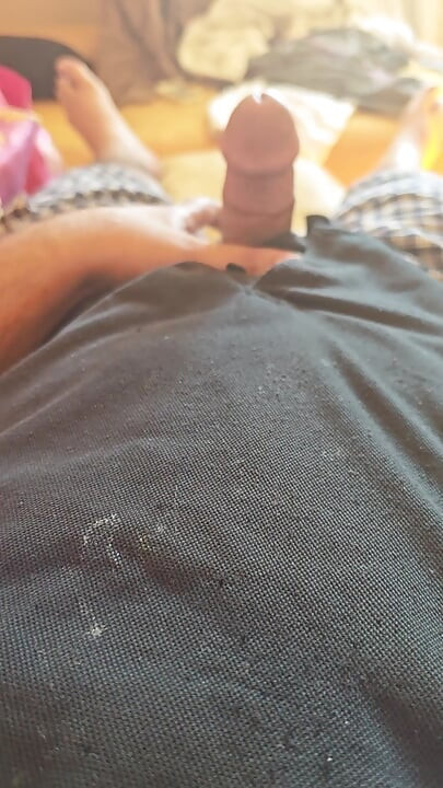 POV solo guy masturbating and torture himself till cum