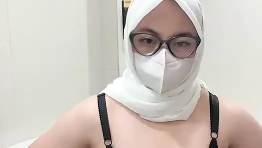 Black kebaya girl shaved hairy and armpit hair