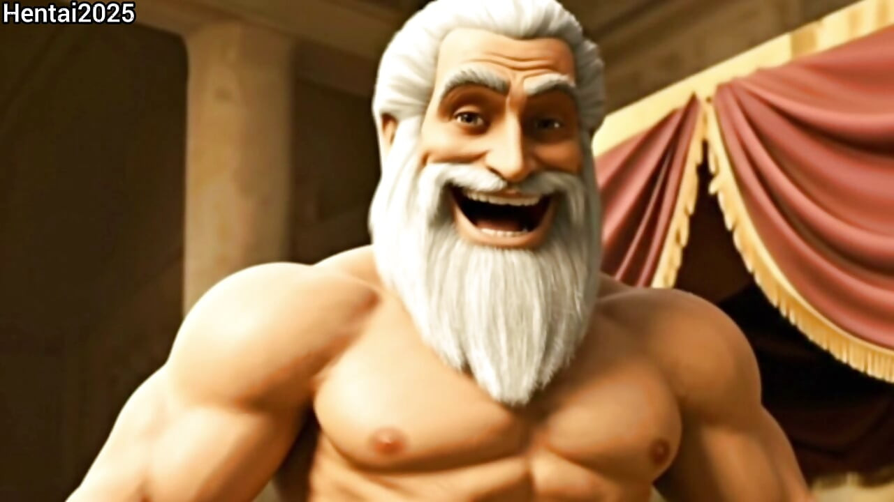 Üvey baba üvey oğul Antik Roma Kral Gladyatör - ai 3d hentai çizgi film animasyonu