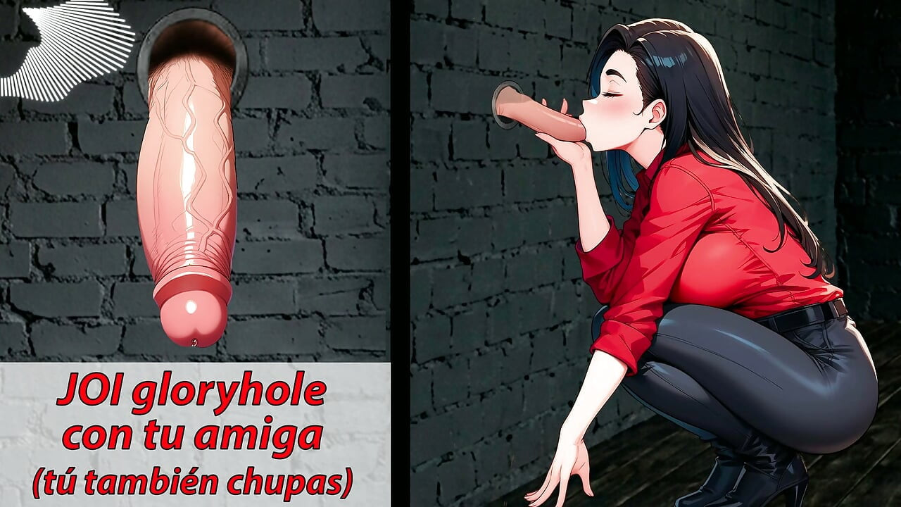 İspanyolca sesli JOI. Kendini bir gloryhole'da gibi hisset. Emen sensin.