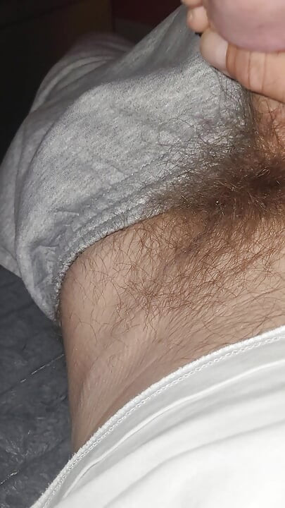 Playing with My Hairy Dick