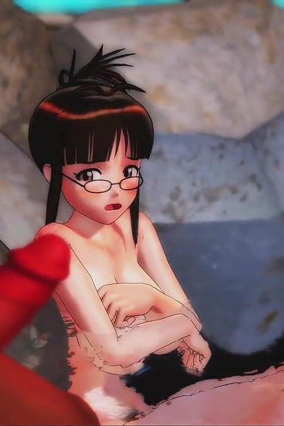 Fata nu a putut să nu încerce o pulă mare la un hot spring