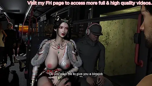 Seduction Beyond: Animated Booty Goddess Glow- 3D Animation Hentai