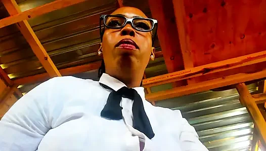 Role-playing Punishing Pervert Man for Playing Porn in the Library