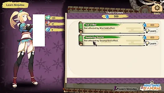 Kaç, elf ninjam! 3 boyutlu oyun bölüm 2 - Lizet'in eğitimi ve keşfi başlıyor