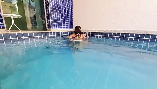 Aşırı sualtı kontrolü - mükemmel göt squizing