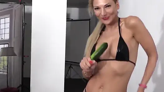 Blonde Babe Fucked in the Ass