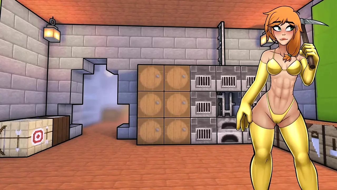 Minecraft Horny Craft - भाग 16 - Loveskysanhentai द्वारा कामुक चुड़ैल लंड चुसाई