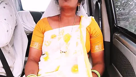 Индийский секс в машине. Горничная пытается трахаться с владельцем дома. Телугу грязные разговоры.