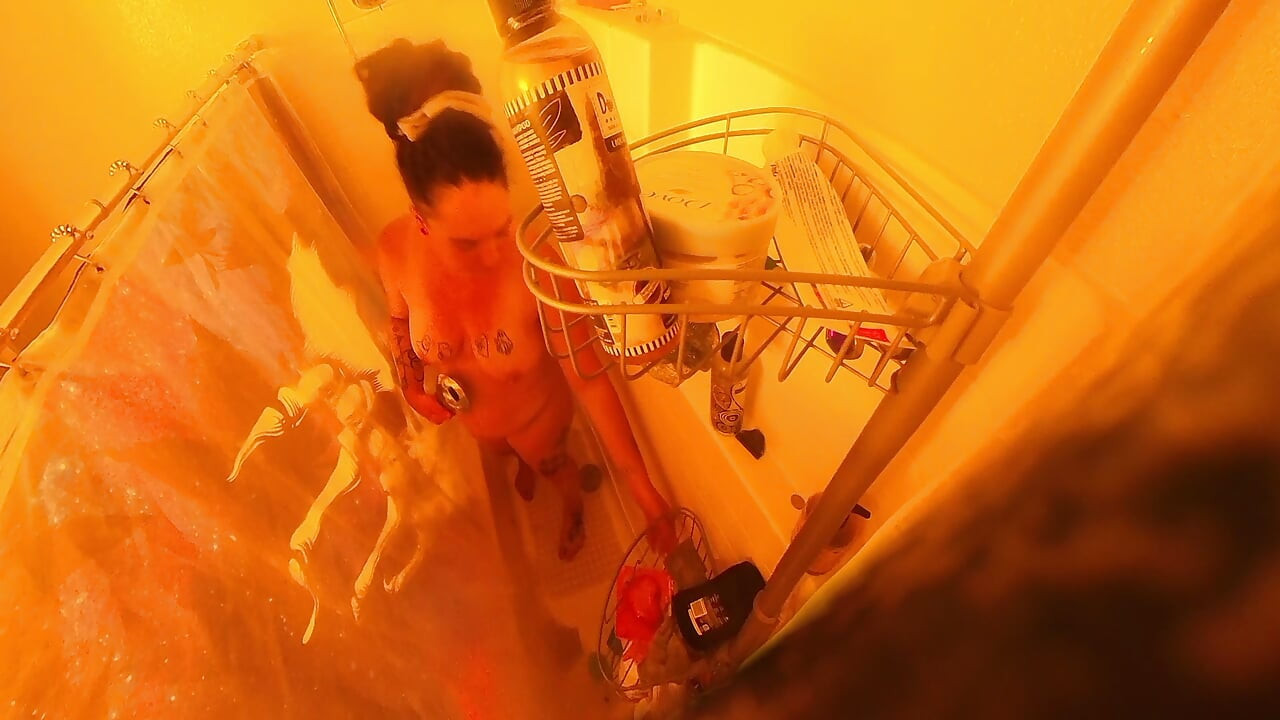 Stepson Catches Me in the Shower