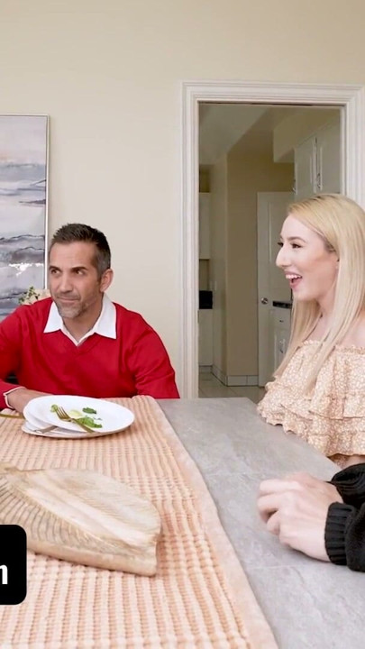 Step Sister And Stepdad Couldn’t Be More Excited When Jimmy Brings Home His Virgin Girlfriend | Clip 1