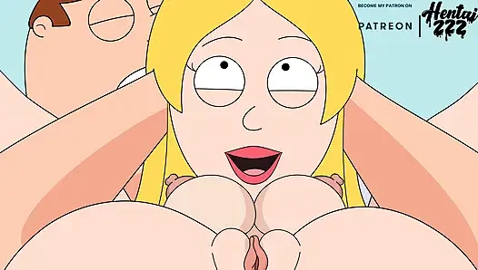 FAMILY GUY PETER CREAMPIES FRANCINE AMERICAN DAD
