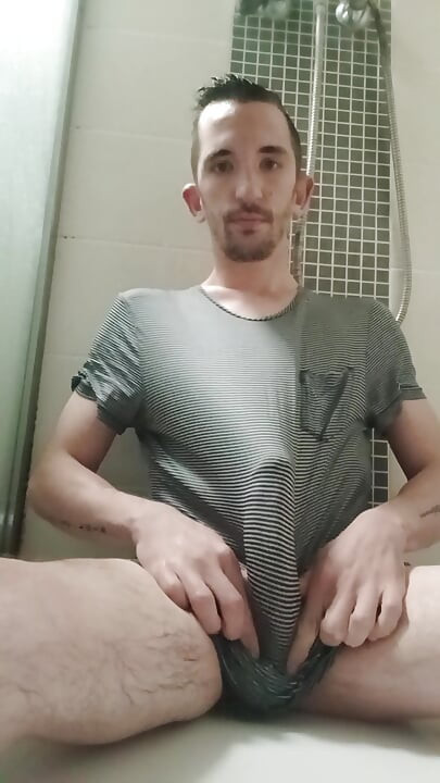 Handjob in the shower