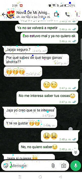 Conversa com a namorada do meu melhor amigo. Delicioso sexo oral.