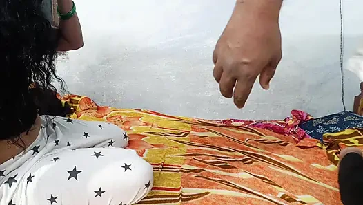 Индийская Горячая Жена Лижет Киску, Сиськи, Давящий Минет, Трах