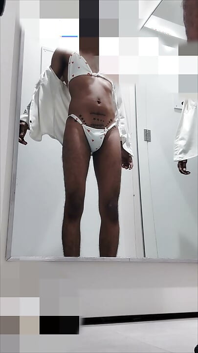 피팅룸 누드 플래싱