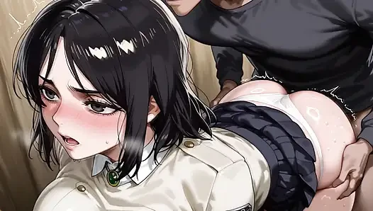 Tooru (Conan) x Pieck (AOT)