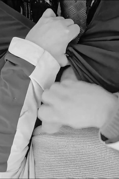 Um dia de esqui que muda rapidamente