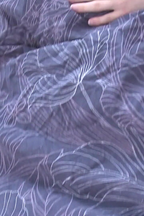 Lovely blonde twink James massages his stiff cock and cums!