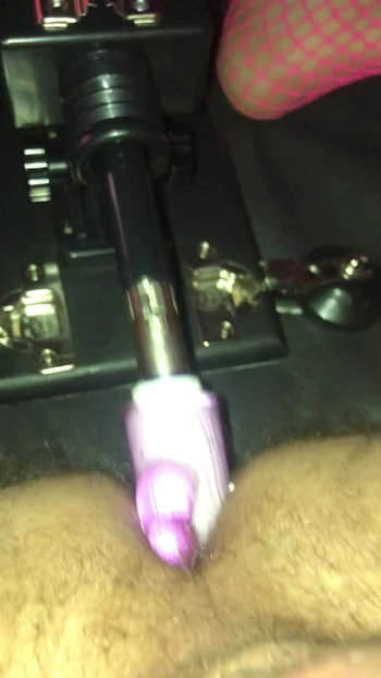 Sissy training with a machine