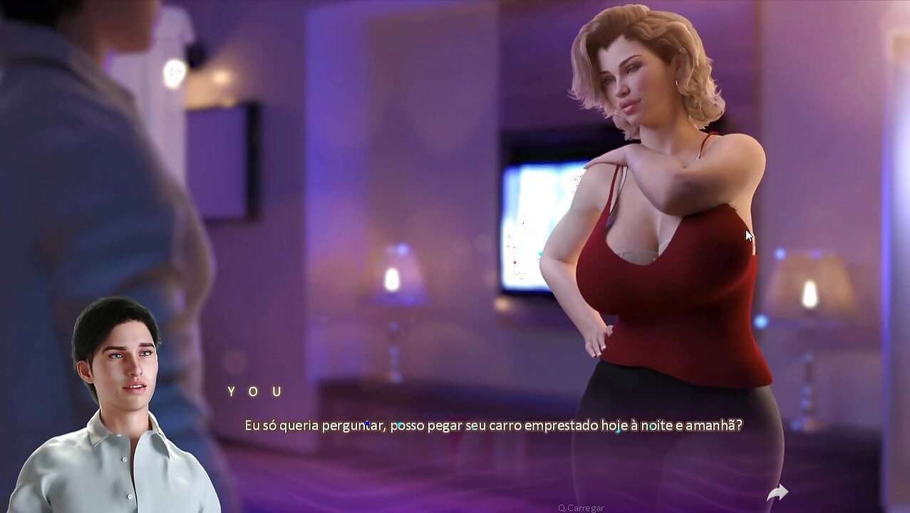 APOCALUST com a milf muito quente em casa