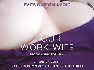 Vaše manželka z práce - erotický zvuk pro muže od Eve's Garden Audios