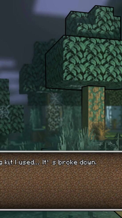 Ključni trenutak iz "Minecraft napaljena letelica - 28. deo puzanja u donjem vešu! Pušenje pov od loveskysan69"