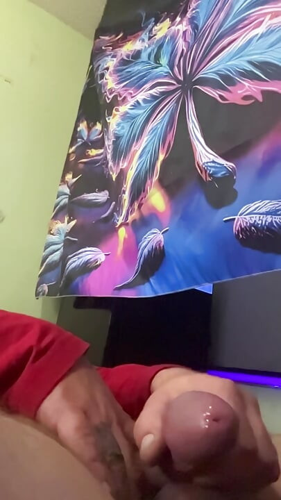 The hard Af stroking