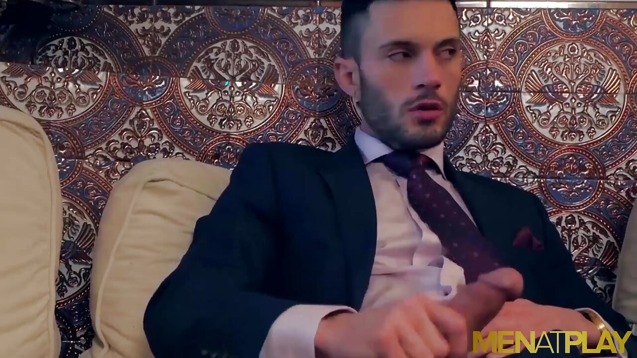 MENATPLAY Suited Andy Star anal fucked by bearded Max Duro