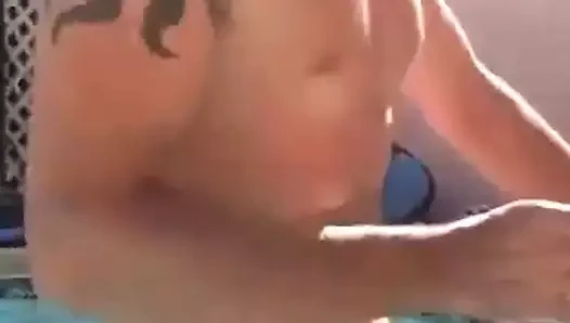 stepbro Fucks stepsister In The Pool