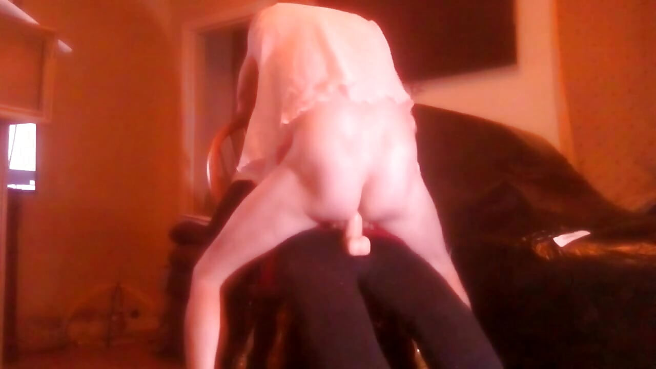 Cross-dressing Twink Nice Ass Dildo Doll Cross Dresser Fucked