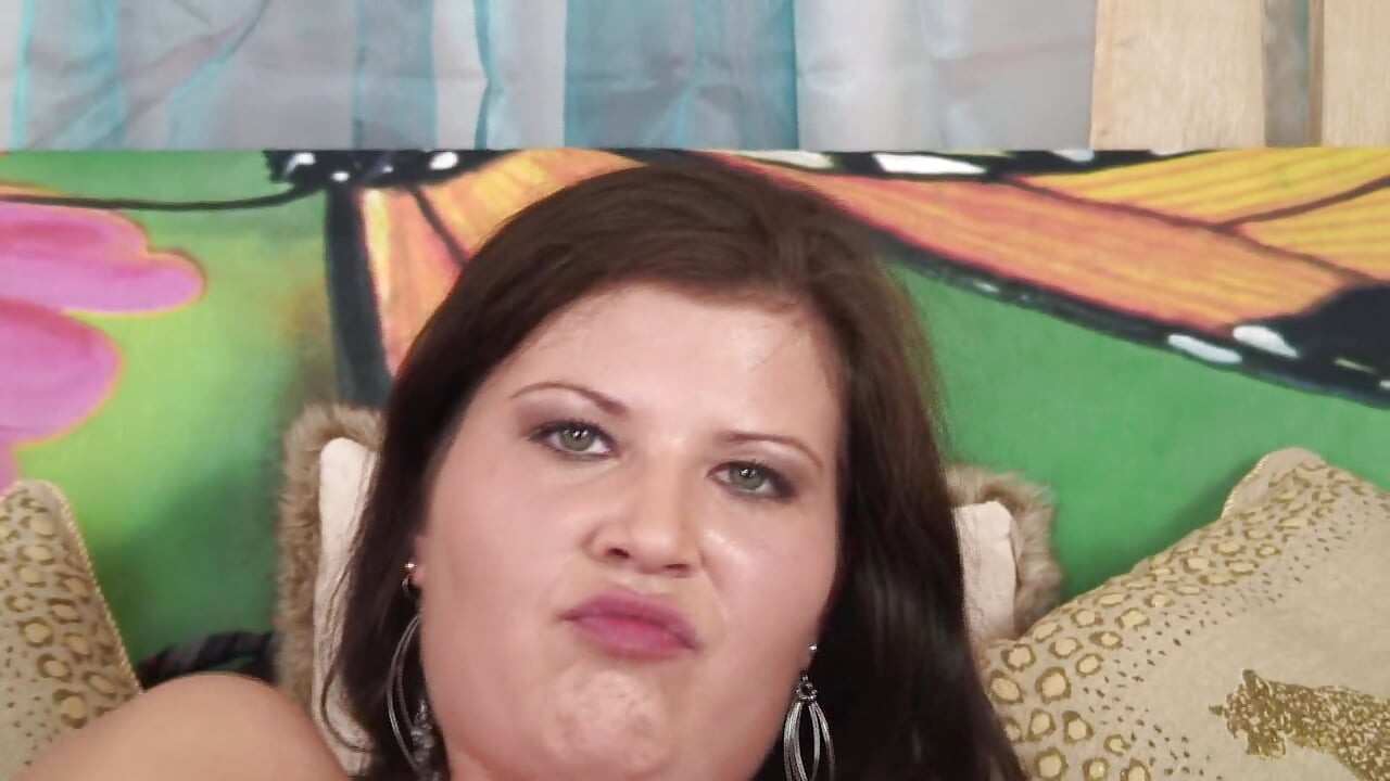 She screams with every thrust of my huge cock
