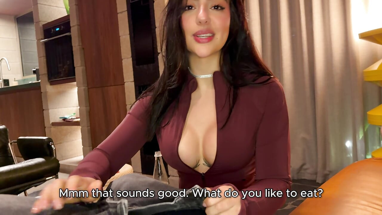 Should I get this messenger to put his big dick in me for a video? - Iris Rodriguez & Danner Mendez