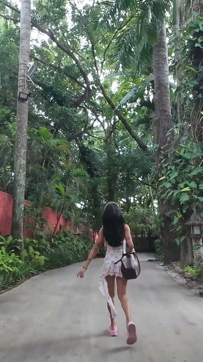 Tiny Asian in Deserted Tropical Resort - Underwater Blowjob, Bath & Shower Sex - Bubbling Creampie