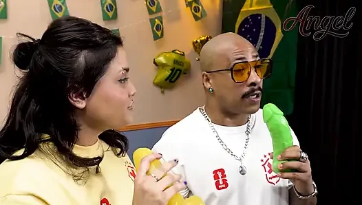 Brazilian Ménage Cup, the Black Was Delighted with the Most Delicious Chubby Girls - World Cup 2026