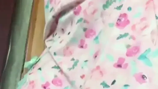 TEEN 18 IN PAJAMAS. Masturbation