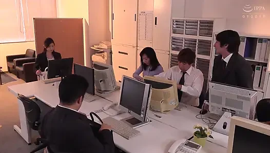 Younger Female Boss Seduces Me with Sweet and Teasing Whispers in My Ear From Behind. Part.1
