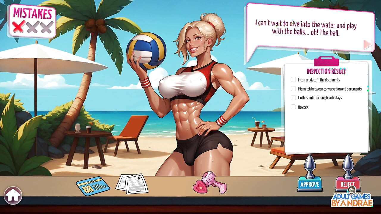 Ep2: Día 2: Actividades En La Playa - Futa Zone Lewd Control