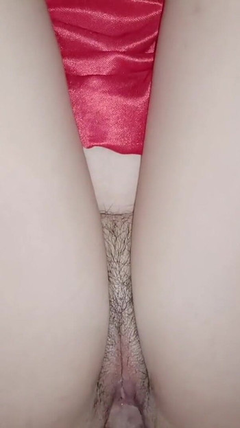 Must-share moment from "Hairy teen pussy got fuck, tried dildo and got creampied"