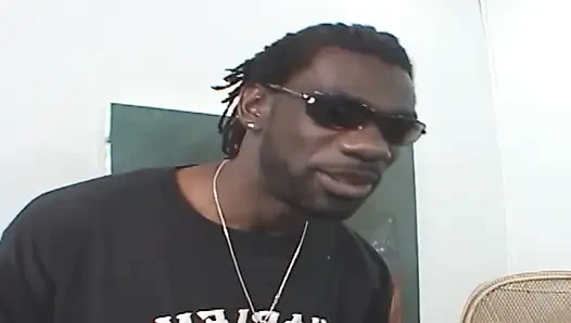 Catching BBC Scene 4: Big-bootied Brunette Enjoys Interracial Threesome with Long Cocks