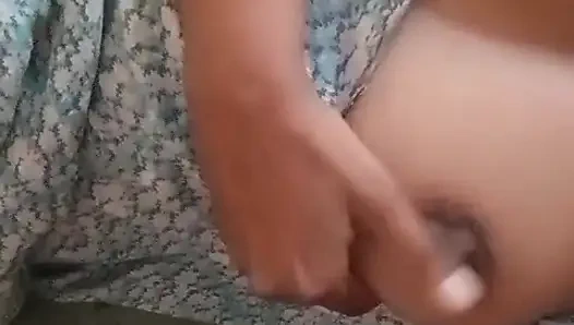 Sri Lankan Girl Musterbation in bath room with Dildo Lust with Big Boobs and wet Pussy