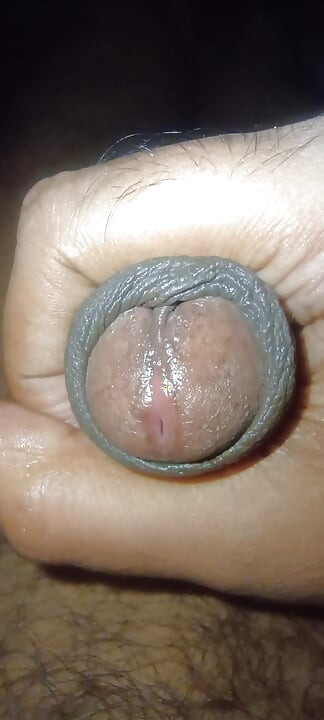 Big thick black cock force jerking precum show