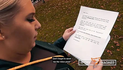 Lena Nitro трахают раком в отеле! Вагнер