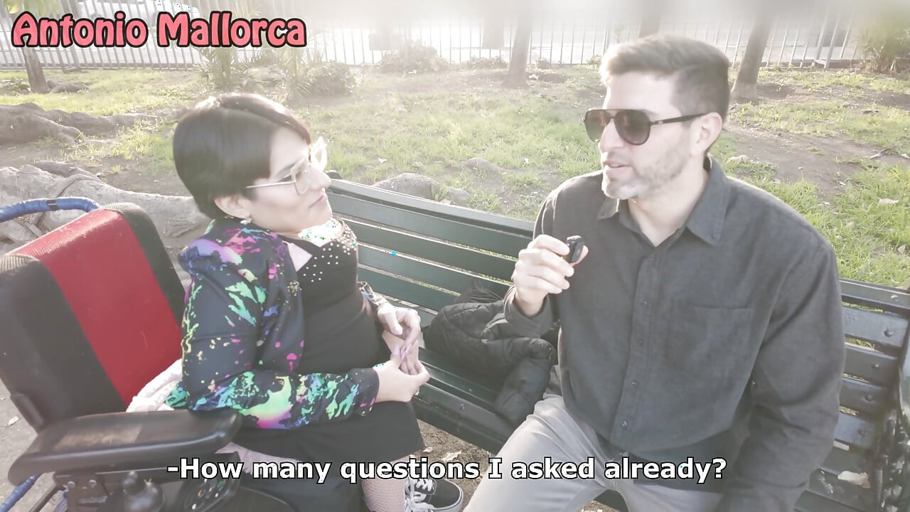 Exotic Wheelchair Cripple Slut Gets Pick up in Public!