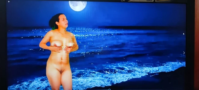 PREVIEW OF COMPLETE 4K MOVIE DANCING NAKED IN THE MOON WITH ADAMANDEVE AND LUPO